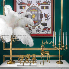 Tượng Hươu Golden Goddess Elk-CẬU HAI HOME DECOR