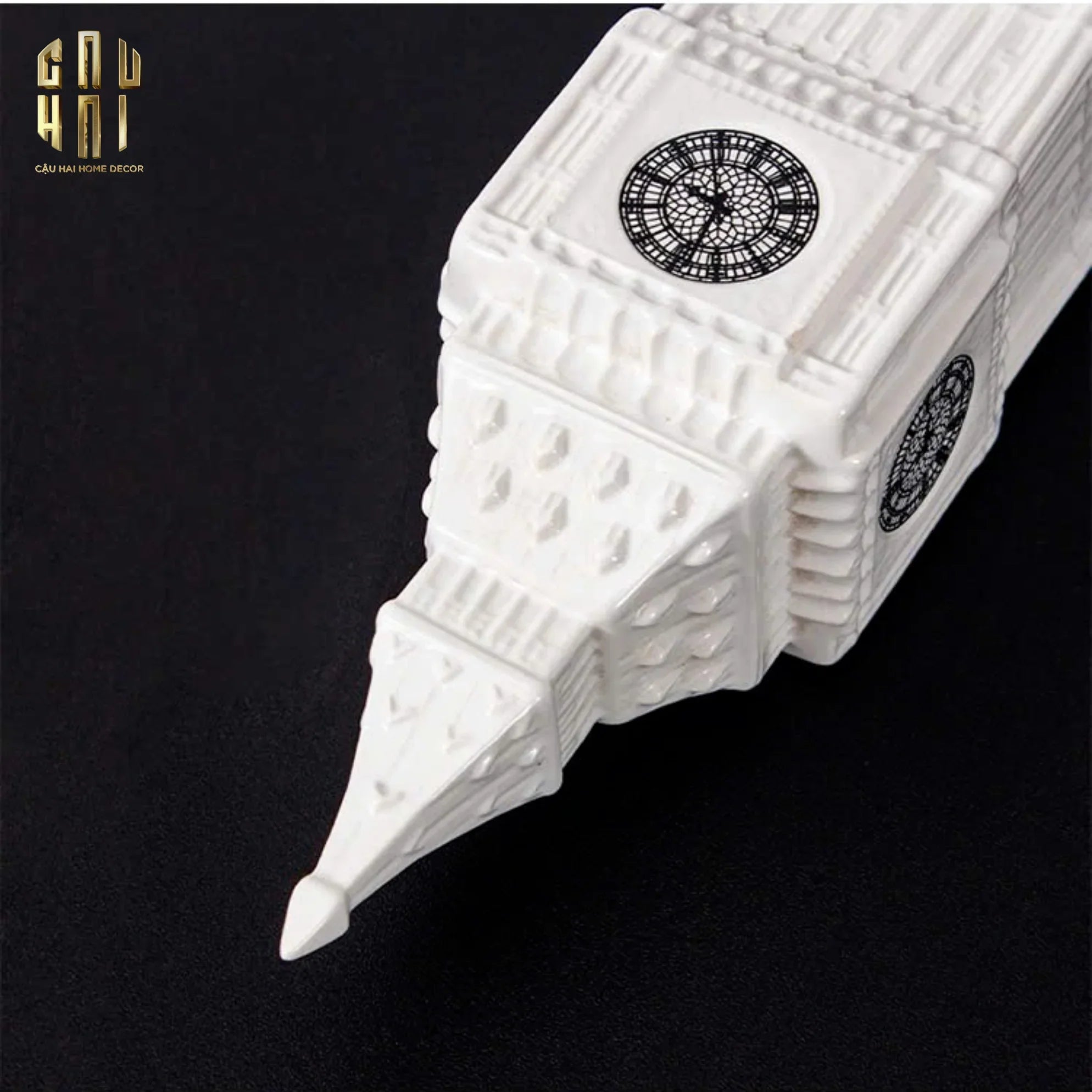 TƯỢNG LONDON BIG BEN CLOCK TOWER H30 - CẬU HAI HOME DECOR