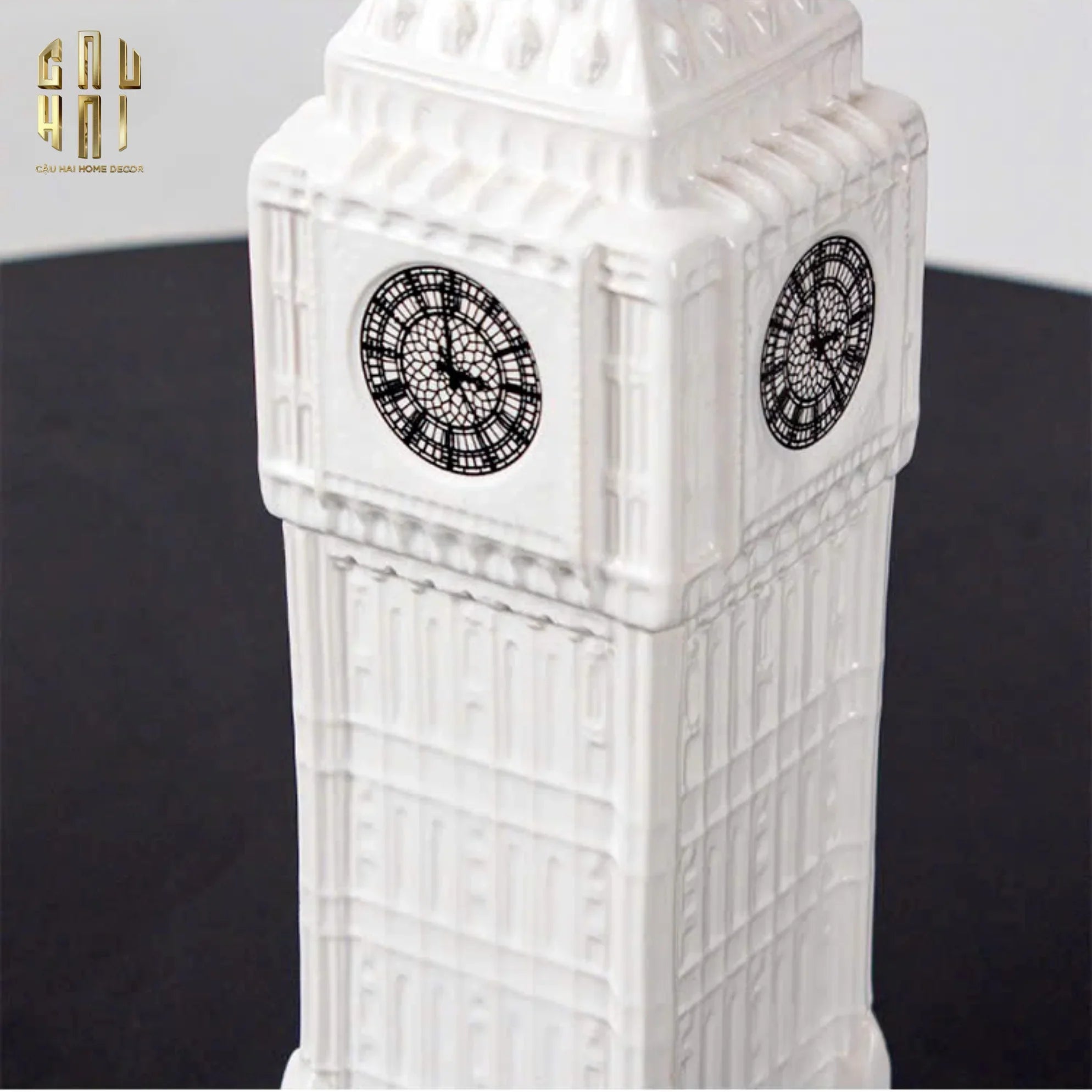 TƯỢNG LONDON BIG BEN CLOCK TOWER H30 - CẬU HAI HOME DECOR