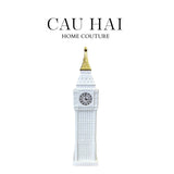 TƯỢNG LONDON BIG BEN CLOCK TOWER H48 - CẬU HAI HOME DECOR