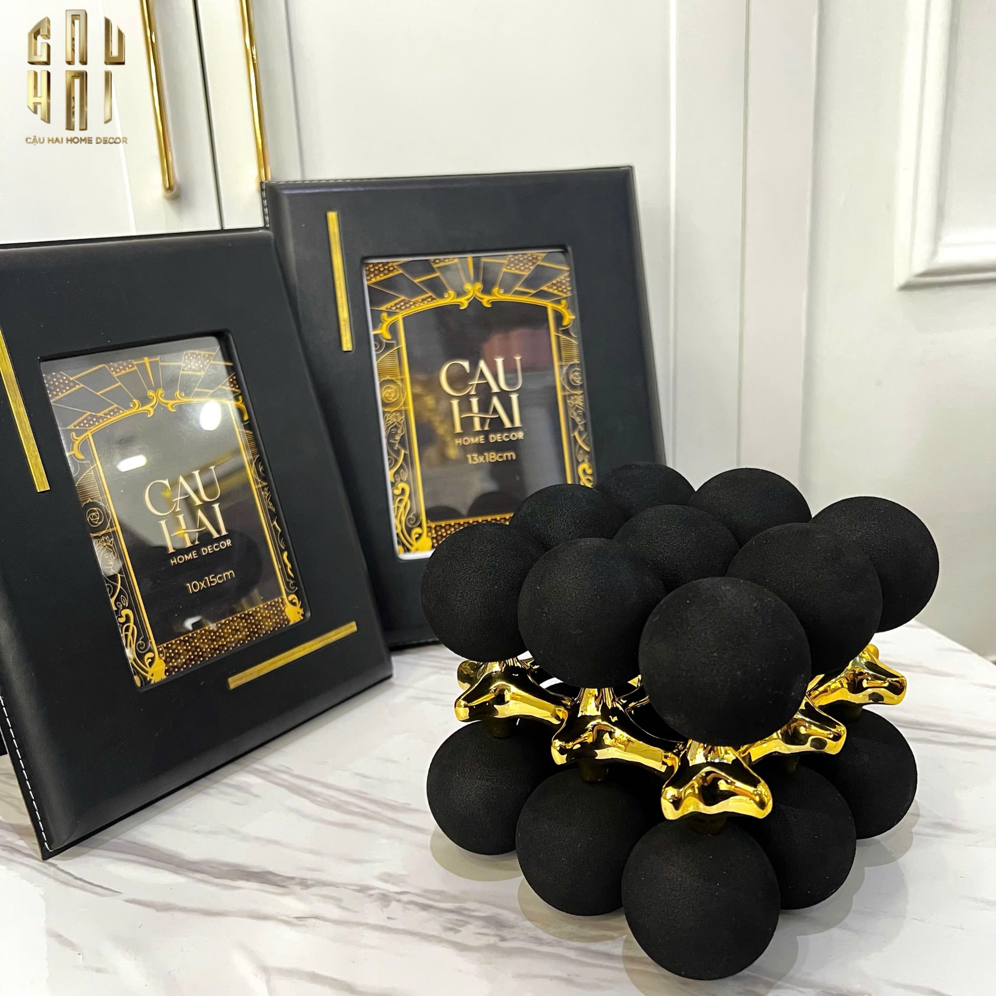 TƯỢNG MIDNIGHT MONOTRON - CẬU HAI HOME DECOR