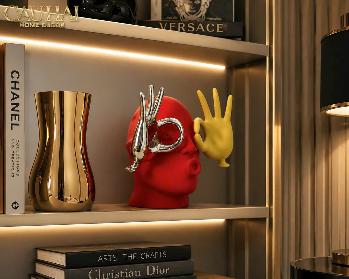 Tượng Nghệ Thuật Surrealism Persona Celeste-TƯỢNG TRANG TRÍ-CẬU HAI HOME DECOR-CẬU HAI HOME DECOR