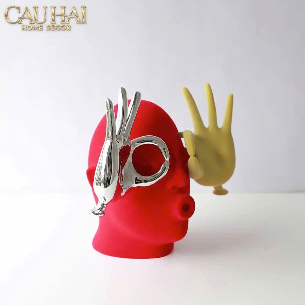 Tượng Nghệ Thuật Surrealism Persona Celeste-TƯỢNG TRANG TRÍ-CẬU HAI HOME DECOR-CẬU HAI HOME DECOR