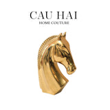 TƯỢNG NGỰA GILDED CHEVAL H27 FW25-CẬU HAI HOME DECOR