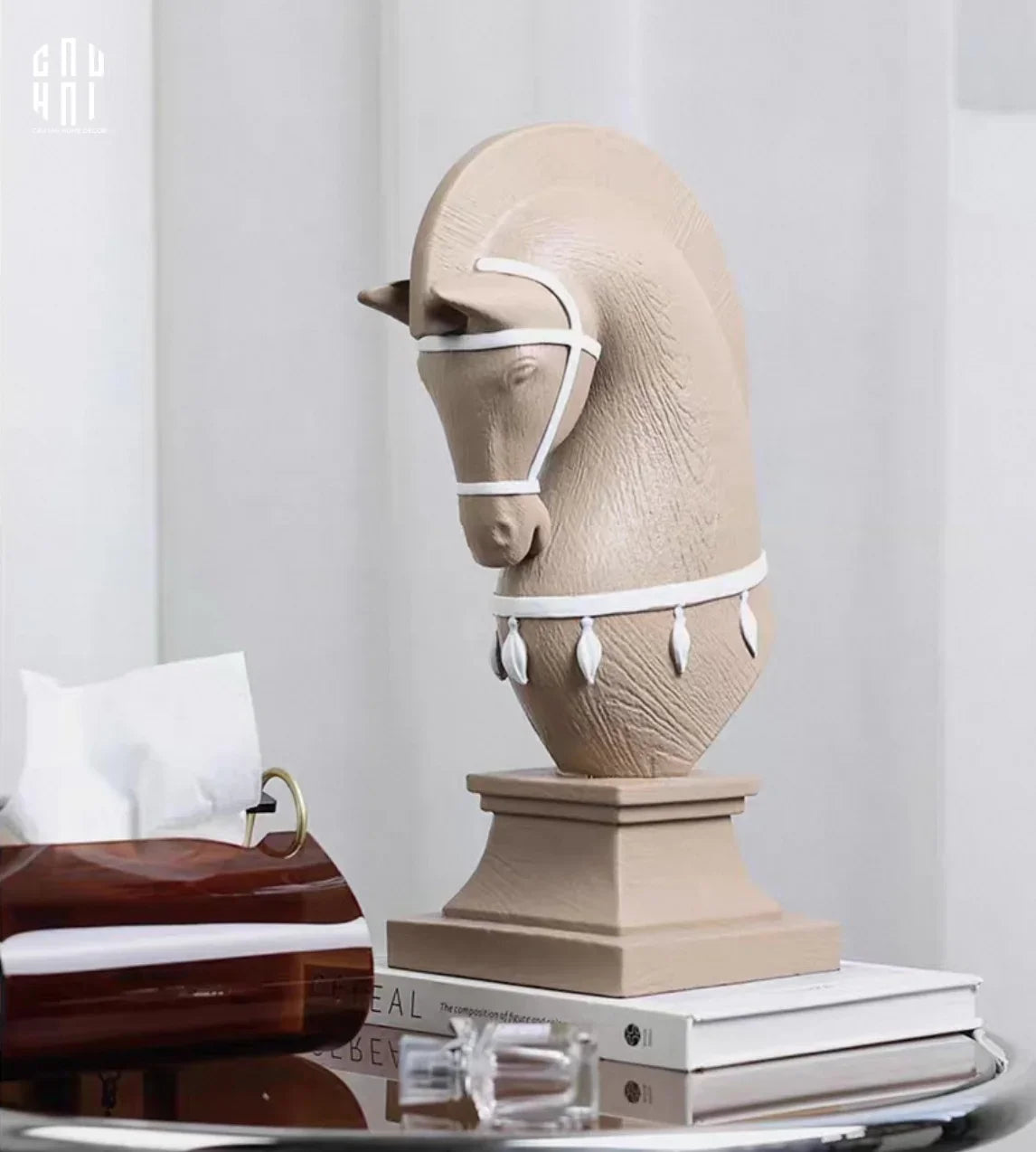 Tượng Ngựa Regal Trojan Horsé-CẬU HAI HOME DECOR