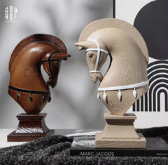 Tượng Ngựa Regal Trojan Horsé-CẬU HAI HOME DECOR