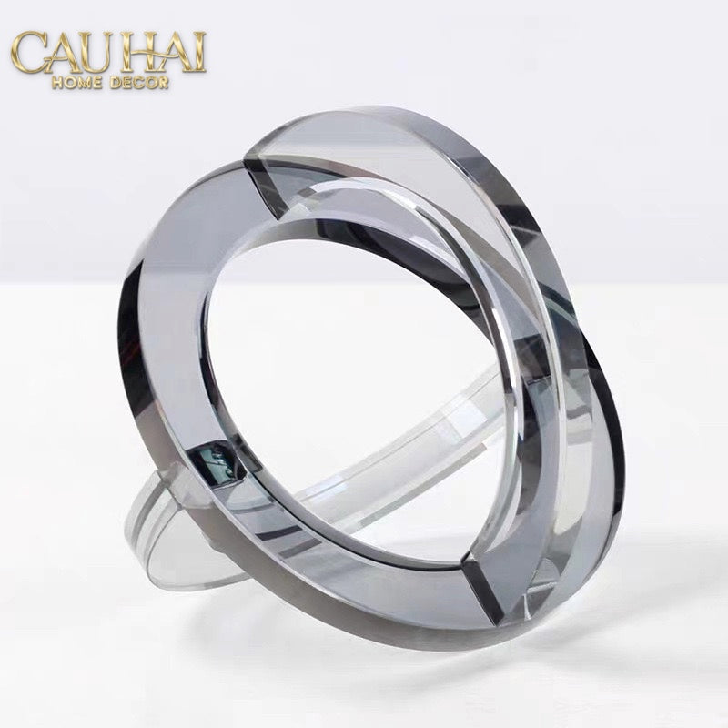 Tượng Pha Lê Cristalleries Orbite Infinity D16-Tượng Pha Lê-CẬU HAI HOME DECOR-CẬU HAI HOME DECOR