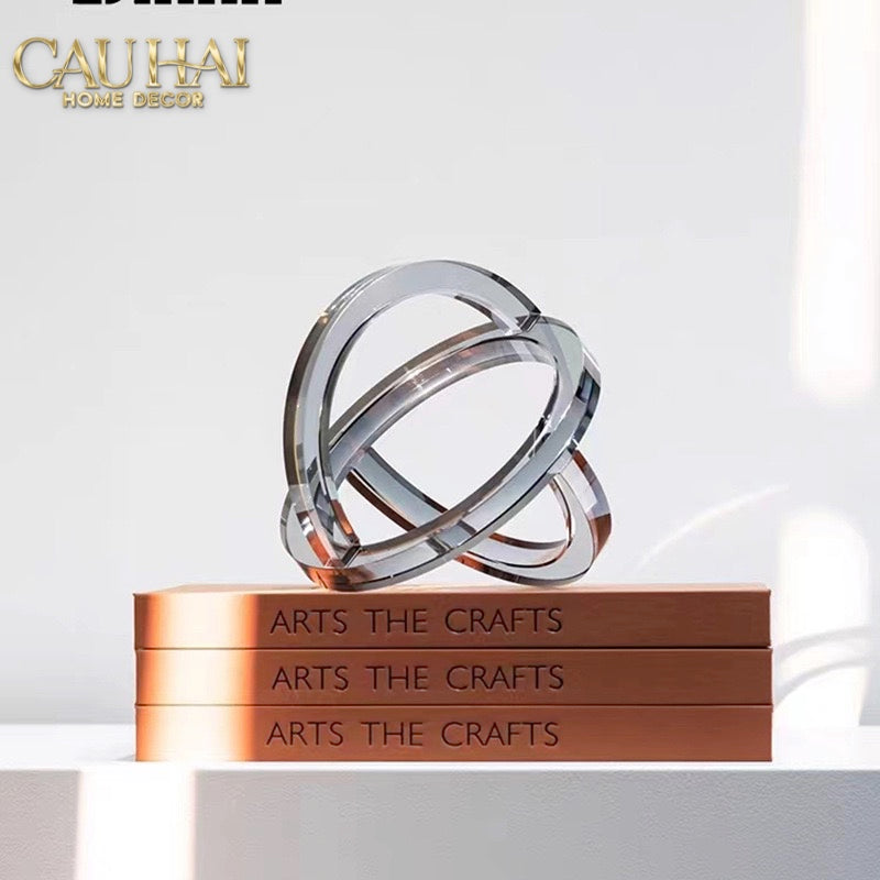 Tượng Pha Lê Cristalleries Orbite Infinity D16-Tượng Pha Lê-CẬU HAI HOME DECOR-CẬU HAI HOME DECOR