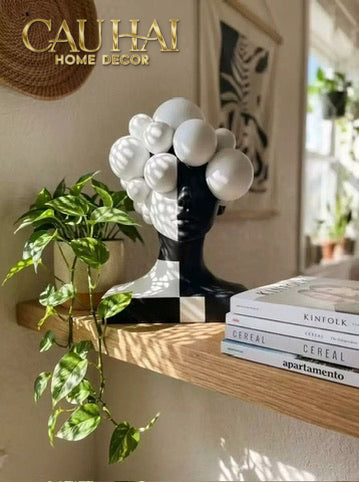Tượng Quý Cô Dualité Sphère Miroir-CẬU HAI HOME DECOR-CẬU HAI HOME DECOR