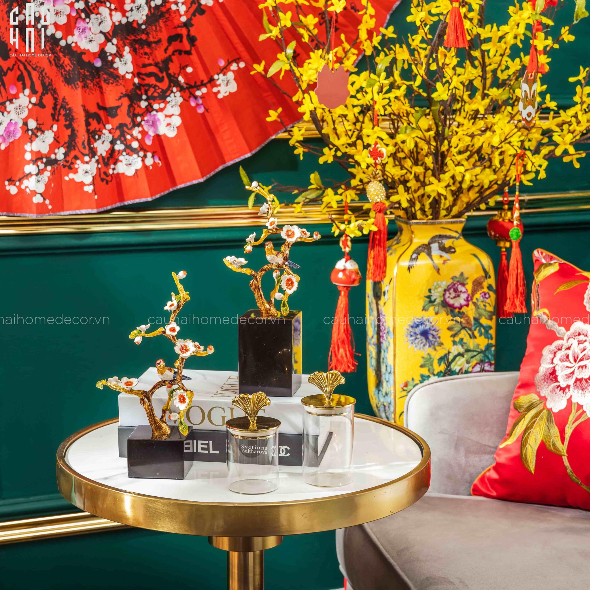 Tượng Sakura Size L-CẬU HAI HOME DECOR