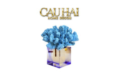 Tượng San Hô Đại Dương Blue Cristalleries Nautical Azure Coral Sculptures 15x20-CẬU HAI HOME DECOR