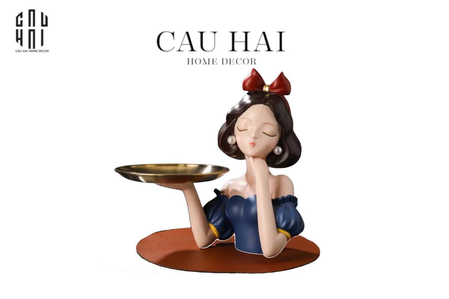 FÊTES COUTURE - TƯỢNG FIGURINE SNOW WHITE - CẬU HAI HOME DECOR