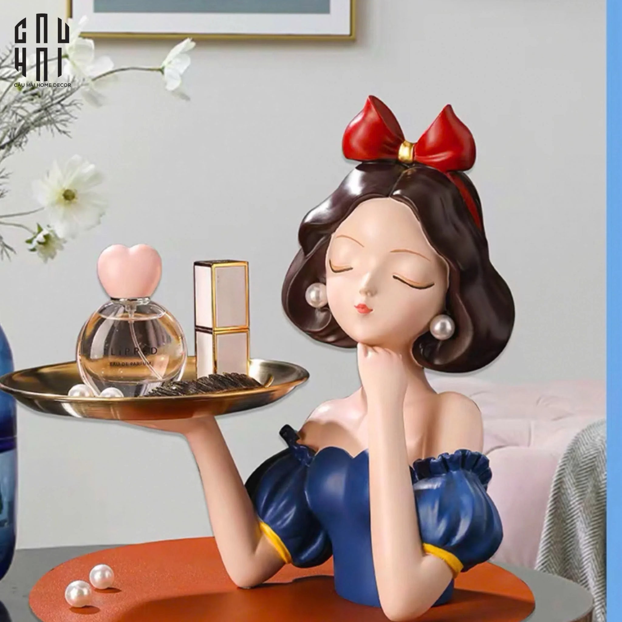 FÊTES COUTURE - TƯỢNG FIGURINE SNOW WHITE - CẬU HAI HOME DECOR