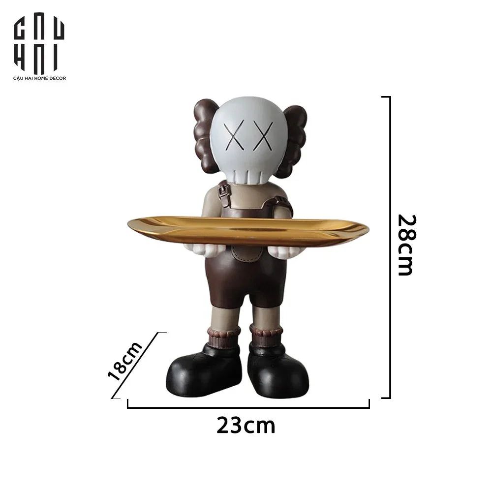 TƯỢNG FIGURINE STANDING SUPER KAW SS25-CẬU HAI HOME DECOR