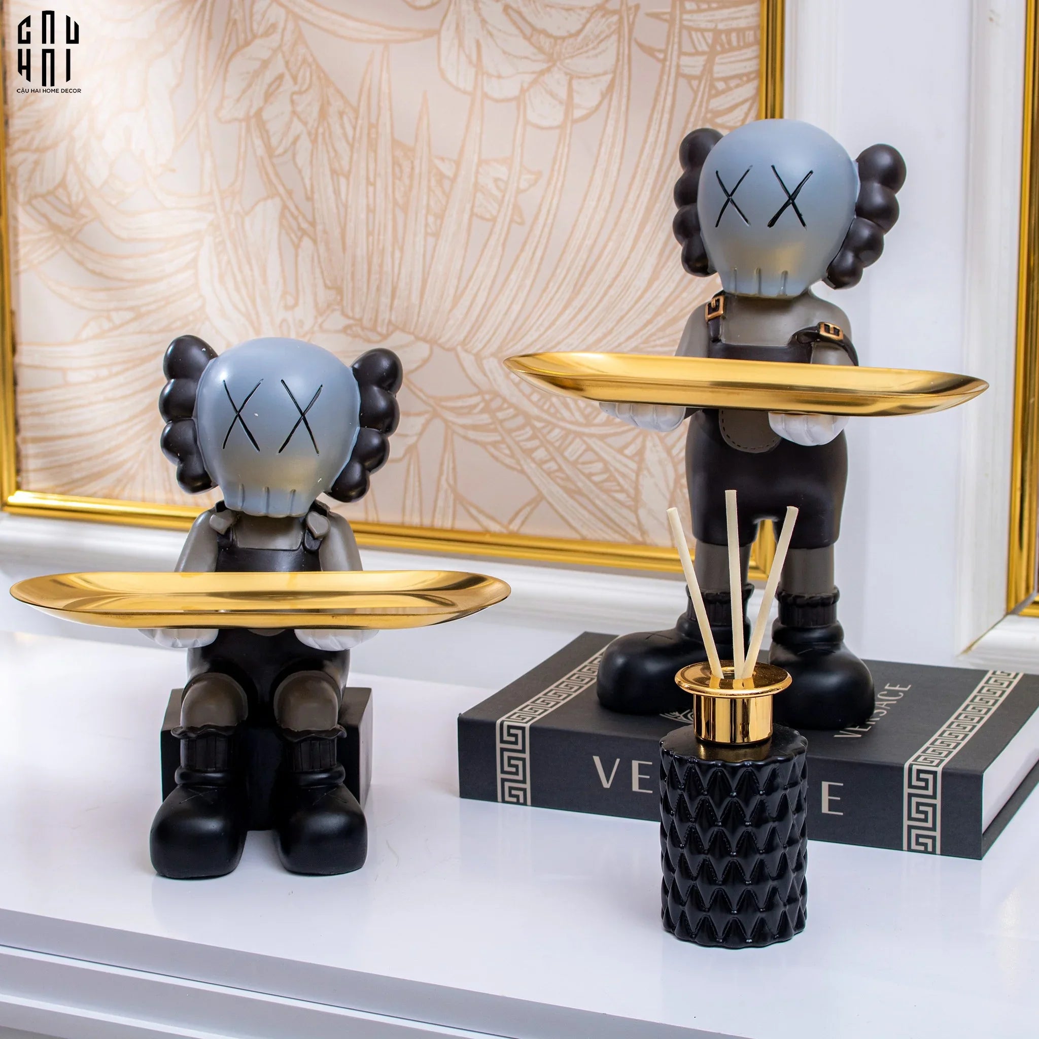 TƯỢNG FIGURINE STANDING SUPER KAW SS25-CẬU HAI HOME DECOR