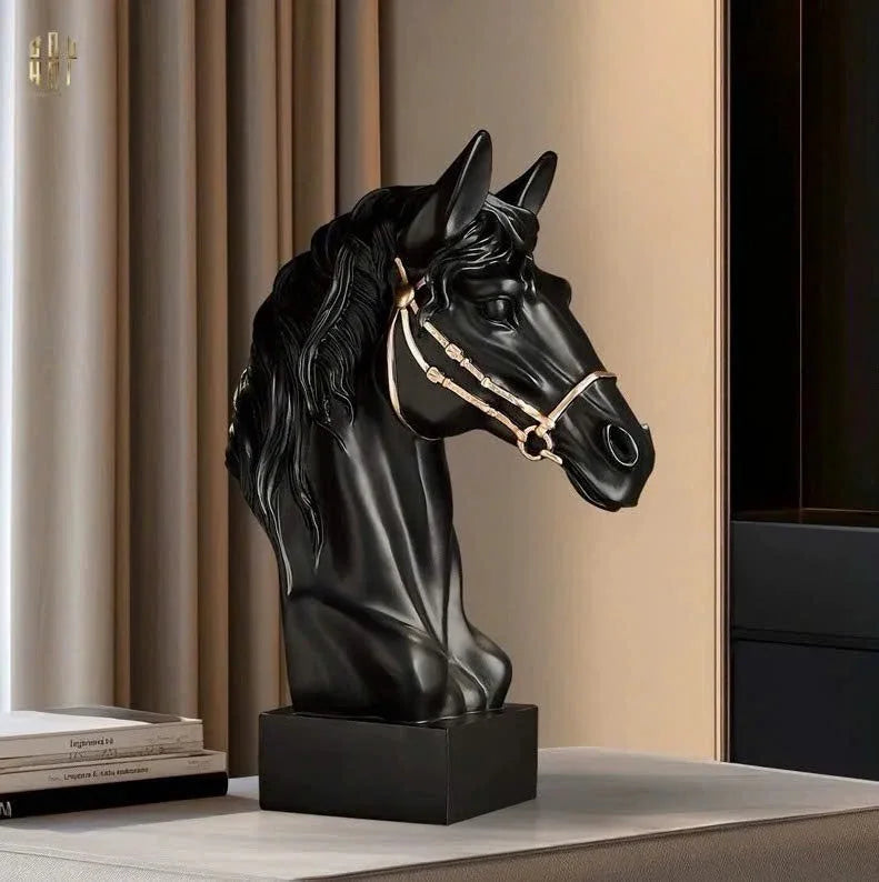 TƯỢNG THE DIVINE PEGASUS - WHITE H43-CẬU HAI HOME DECOR