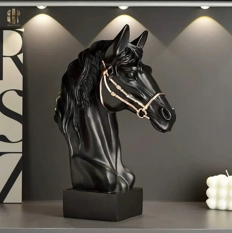 TƯỢNG THE DIVINE PEGASUS - WHITE H43-CẬU HAI HOME DECOR