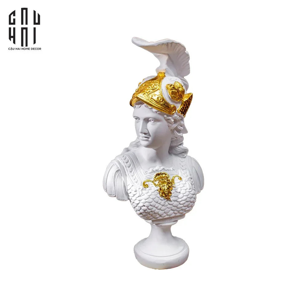 Tượng Thena Dát Vàng 24K H32-CẬU HAI HOME DECOR