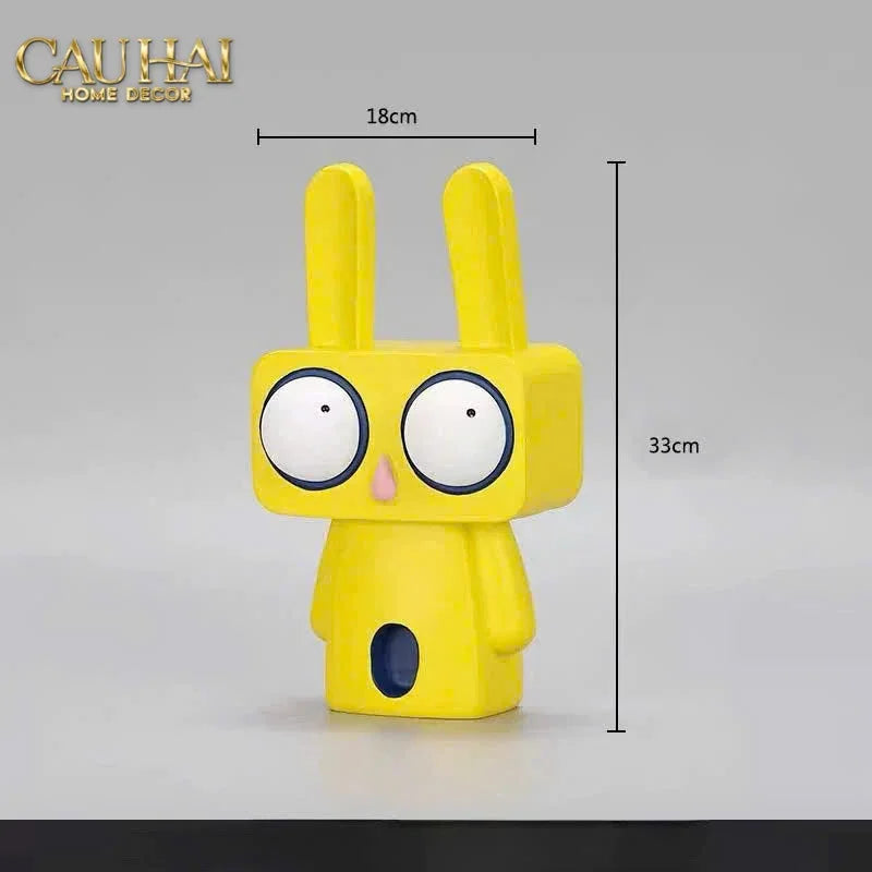 Tượng Thỏ Art Toon Woo Lapin H33-CẬU HAI HOME DECOR