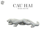 TƯỢNG TRANG TRÍ BLING BLING LEOPARD-CẬU HAI HOME DECOR