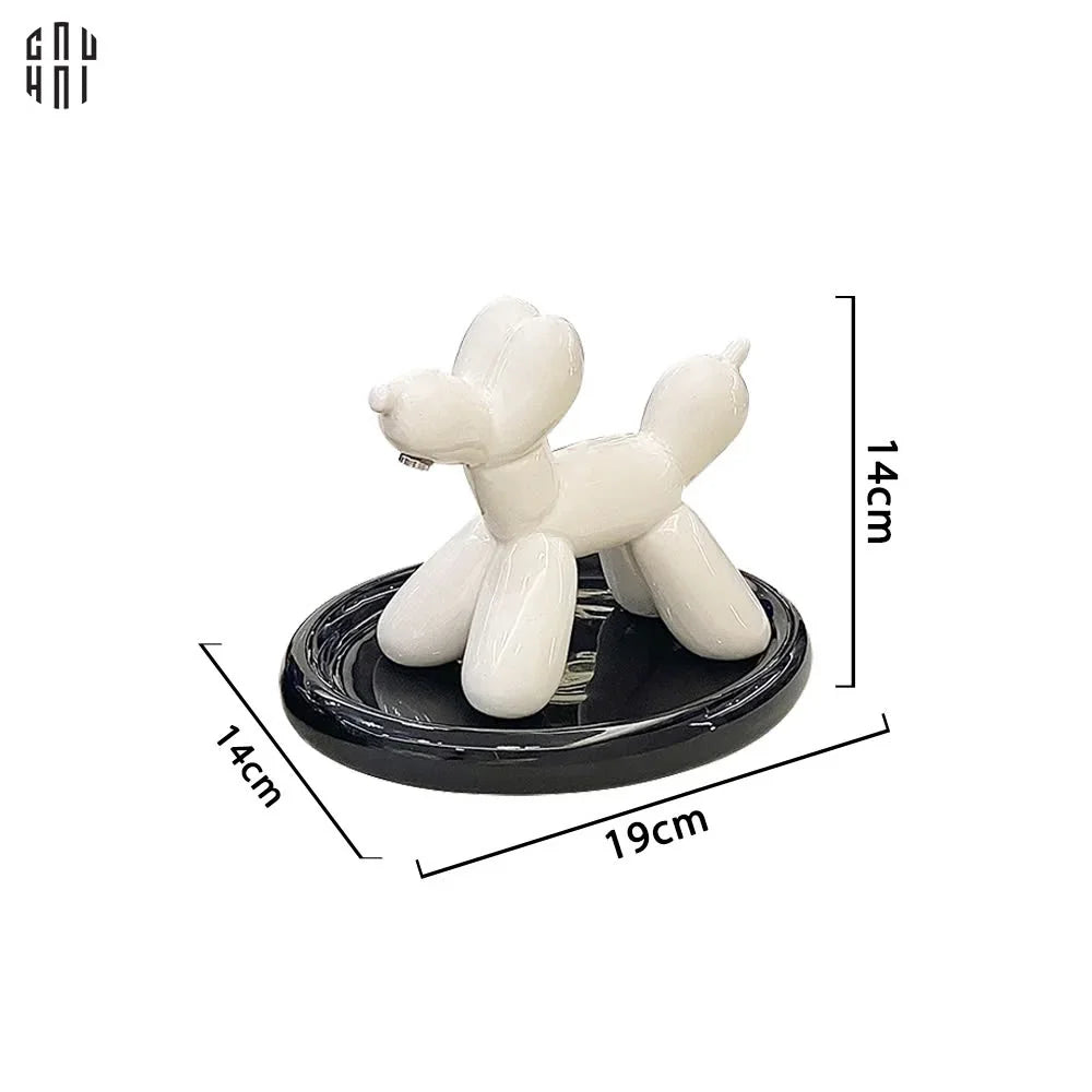 Tượng Trang Trí White Balloon-CẬU HAI HOME DECOR