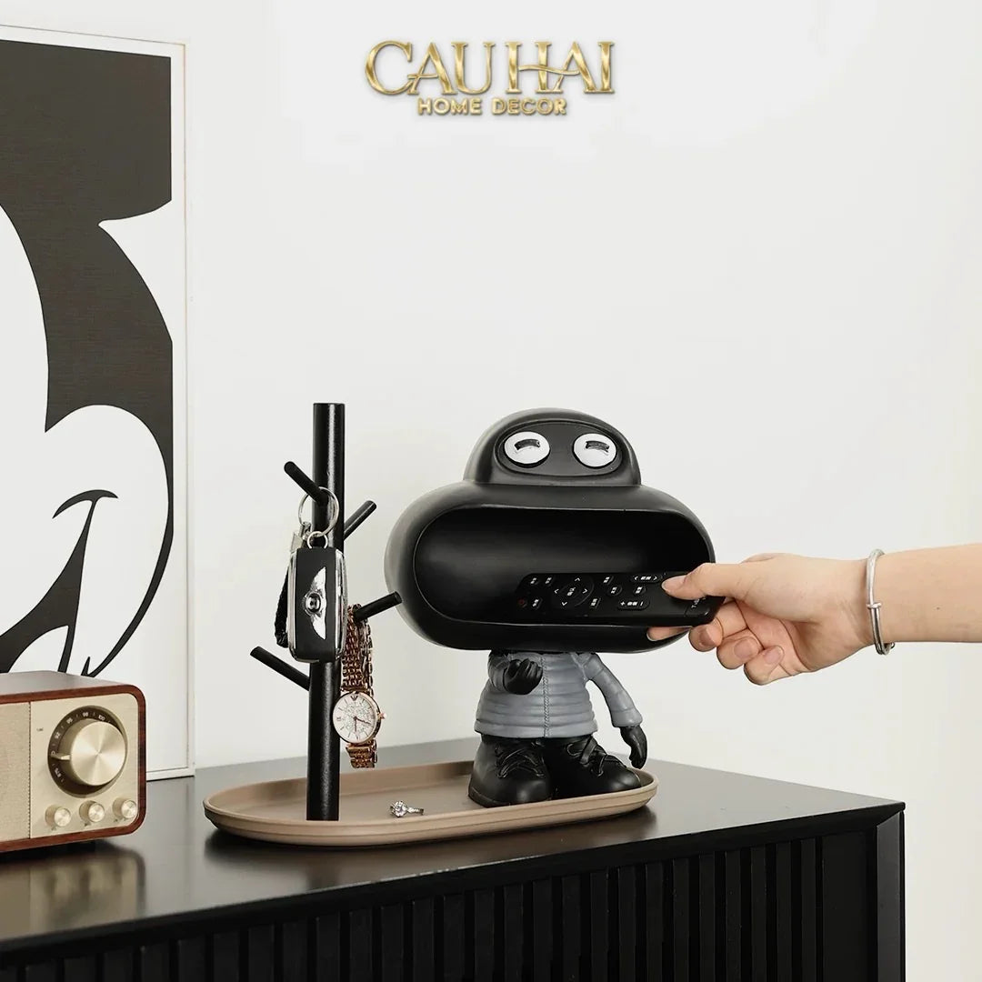 Tượng Treo Chìa Khoá Figurine Big Mouth Key Holder-CẬU HAI HOME DECOR