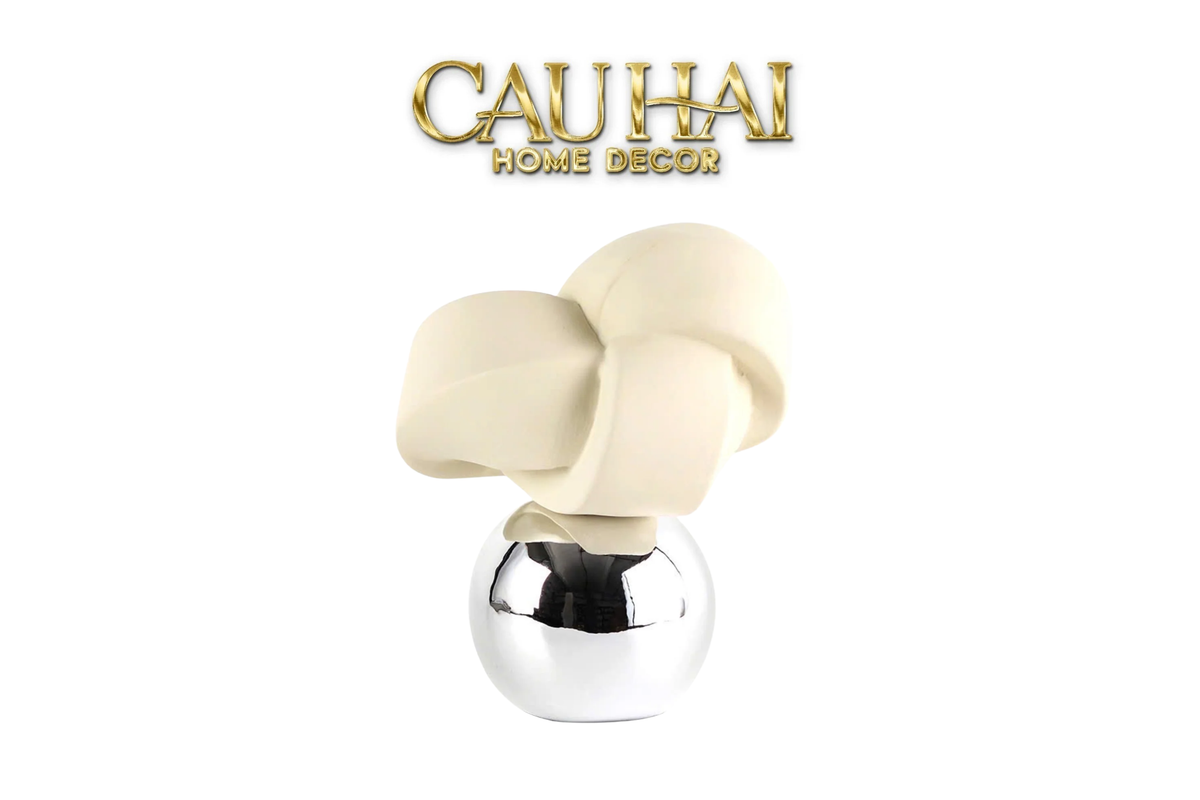 Tượng Trừu Tượng Nghệ Thuật — Ivory Reverie Objet d'Art-TƯỢNG TRANG TRÍ-CẬU HAI HOME DECOR-CẬU HAI HOME DECOR