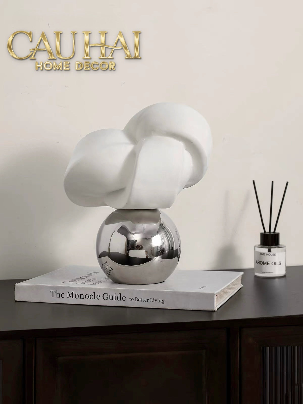 Tượng Trừu Tượng Nghệ Thuật — Ivory Reverie Objet d'Art-TƯỢNG TRANG TRÍ-CẬU HAI HOME DECOR-CẬU HAI HOME DECOR