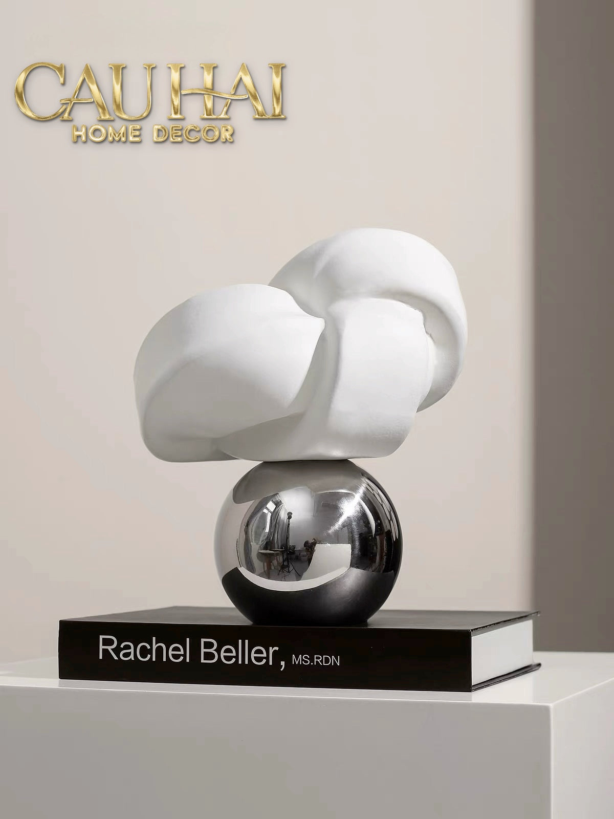 Tượng Trừu Tượng Nghệ Thuật — Ivory Reverie Objet d'Art-TƯỢNG TRANG TRÍ-CẬU HAI HOME DECOR-CẬU HAI HOME DECOR