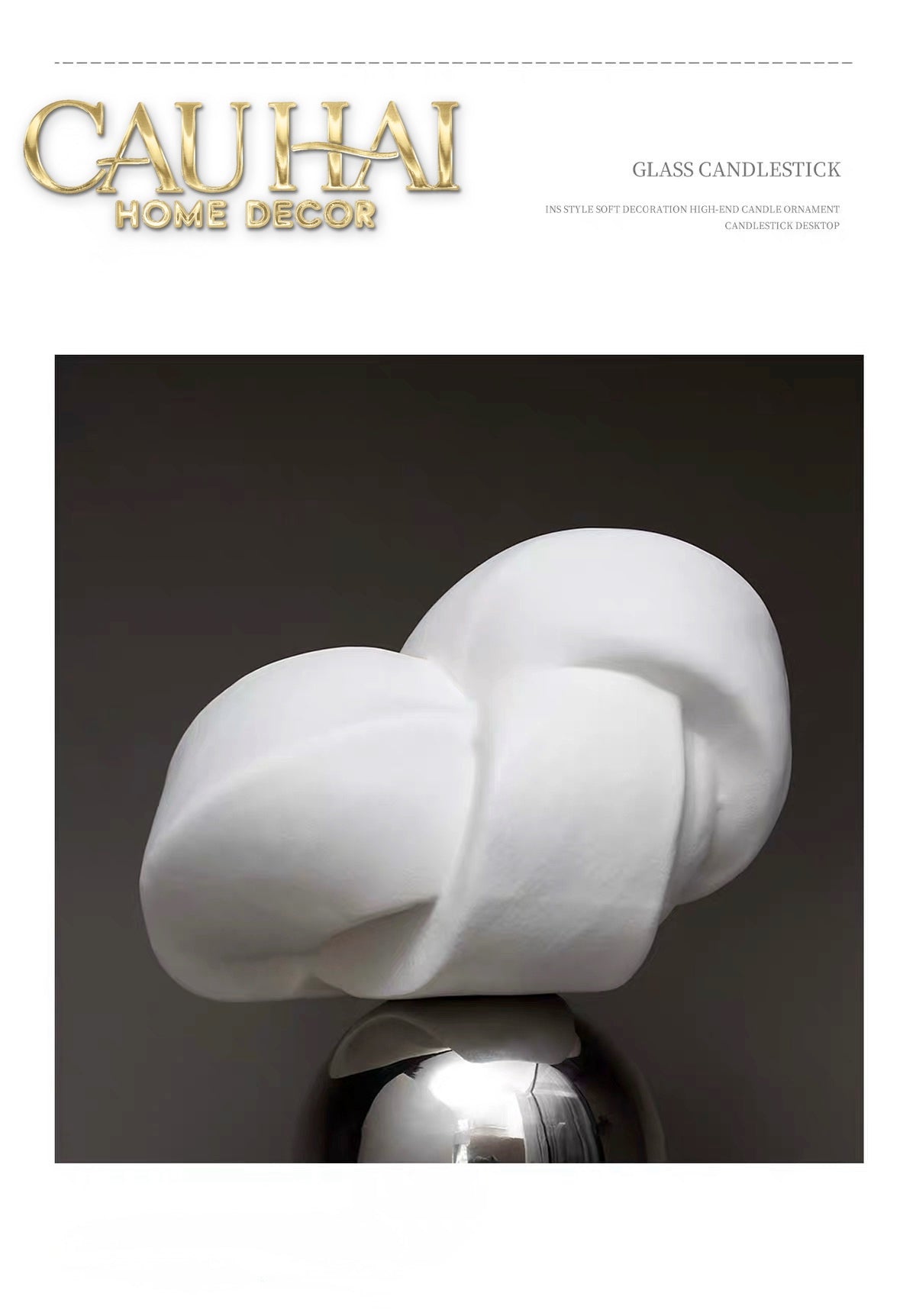 Tượng Trừu Tượng Nghệ Thuật — Ivory Reverie Objet d'Art-TƯỢNG TRANG TRÍ-CẬU HAI HOME DECOR-CẬU HAI HOME DECOR
