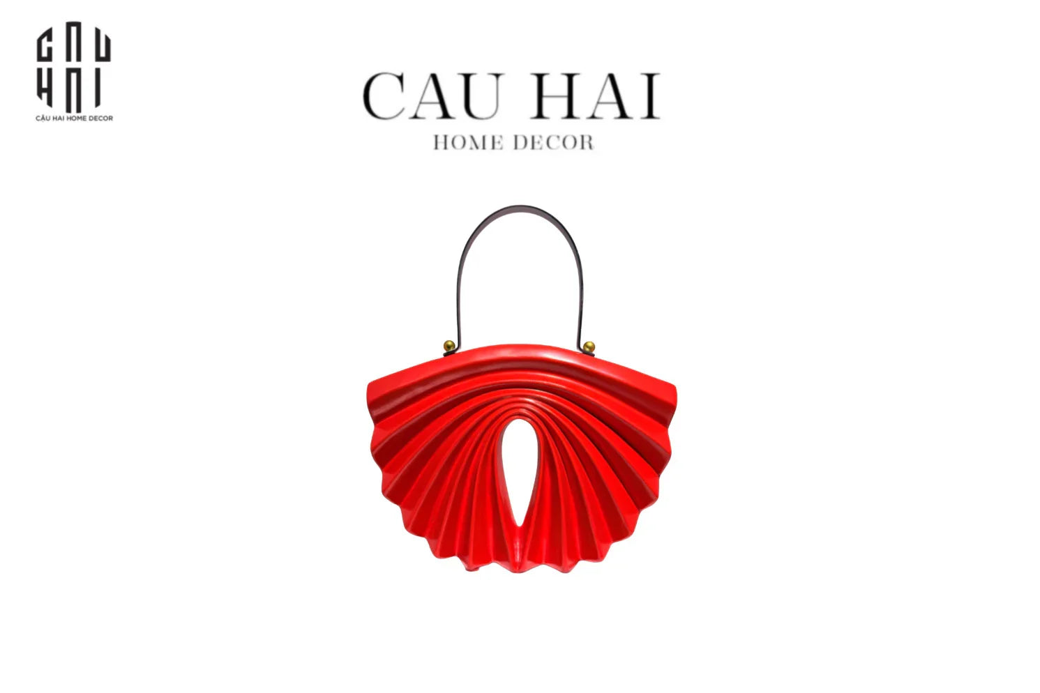 FÊTES COUTURE - TƯỢNG TÚI XÁCH RUNWAY ROUGE HIGH HEEL - CẬU HAI HOME DECOR