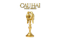 Tượng Vẹt Mào Duo Cockatoo H28 Aurum-CẬU HAI HOME DECOR