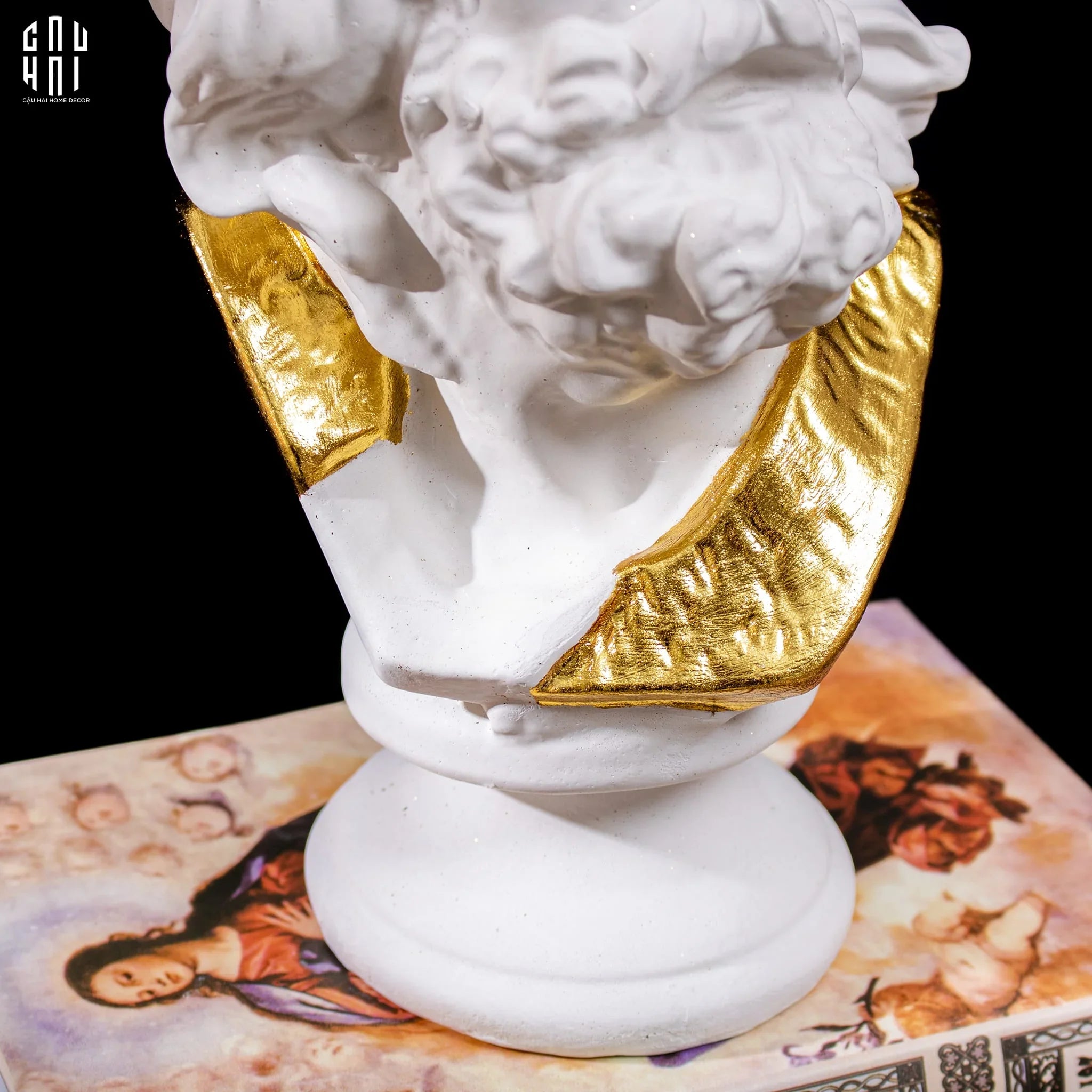 TƯỢNG ZEUS PREMIUM SS25-CẬU HAI HOME DECOR