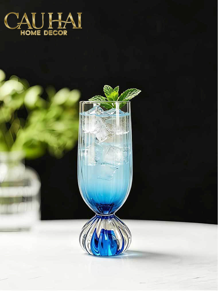 Set 2 Ly Cocktail Blue Sapphire Drop 180ml