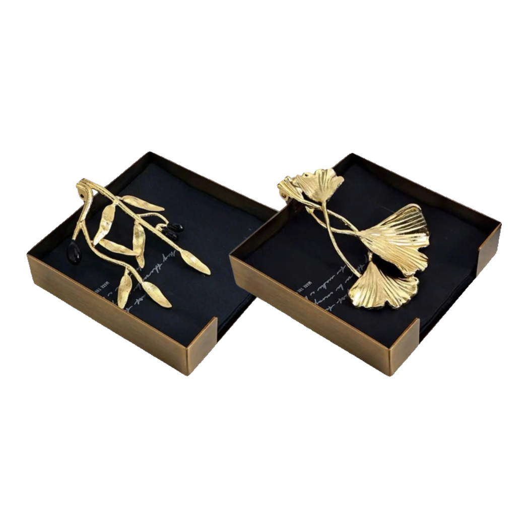 Maison Couture - Khay Giấy Brasson Mistletoe Tissue Tray-HỘP KHĂN GIẤY-Đối tác tại Trung Quốc theo từng đơn đặt hàng-CẬU HAI HOME DECOR