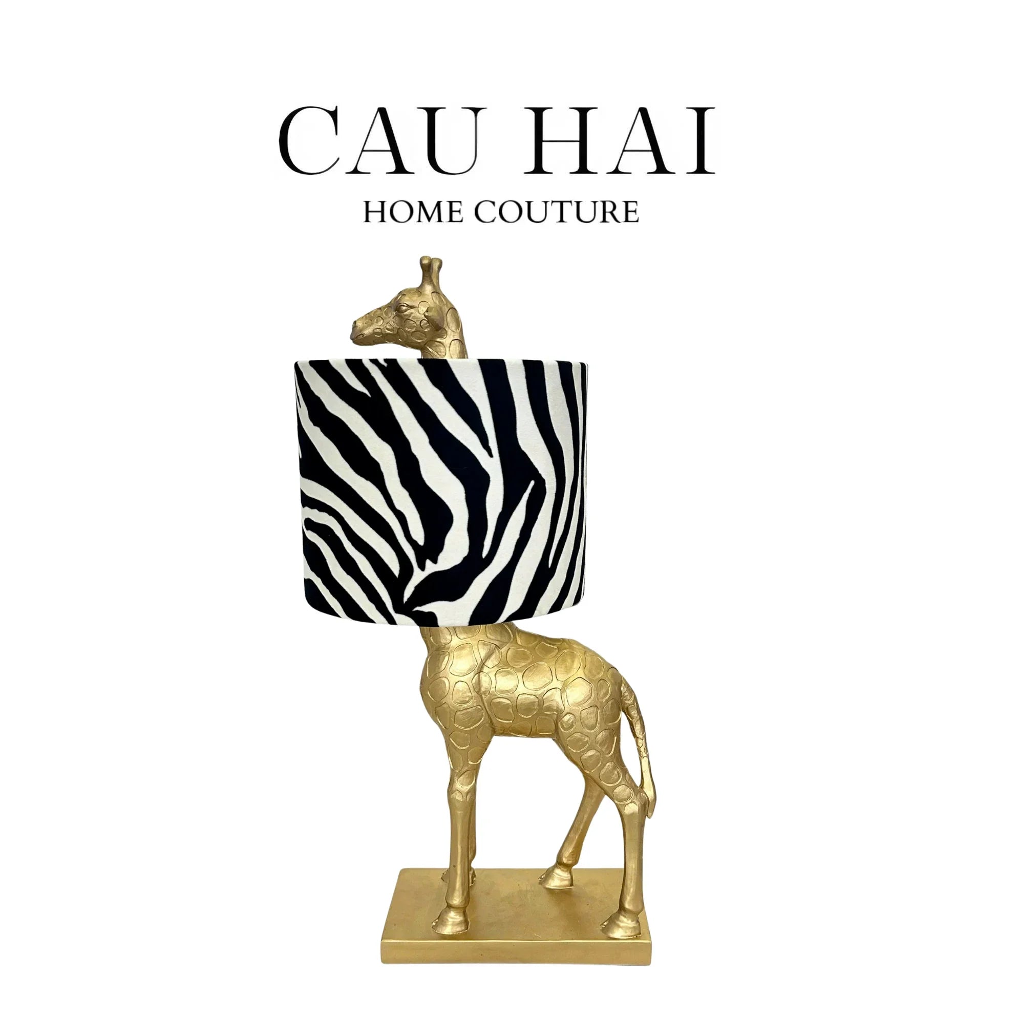 VILLA SONATA - ĐÈN BÀN GILDED GIRAFFE - CẬU HAI HOME DECOR