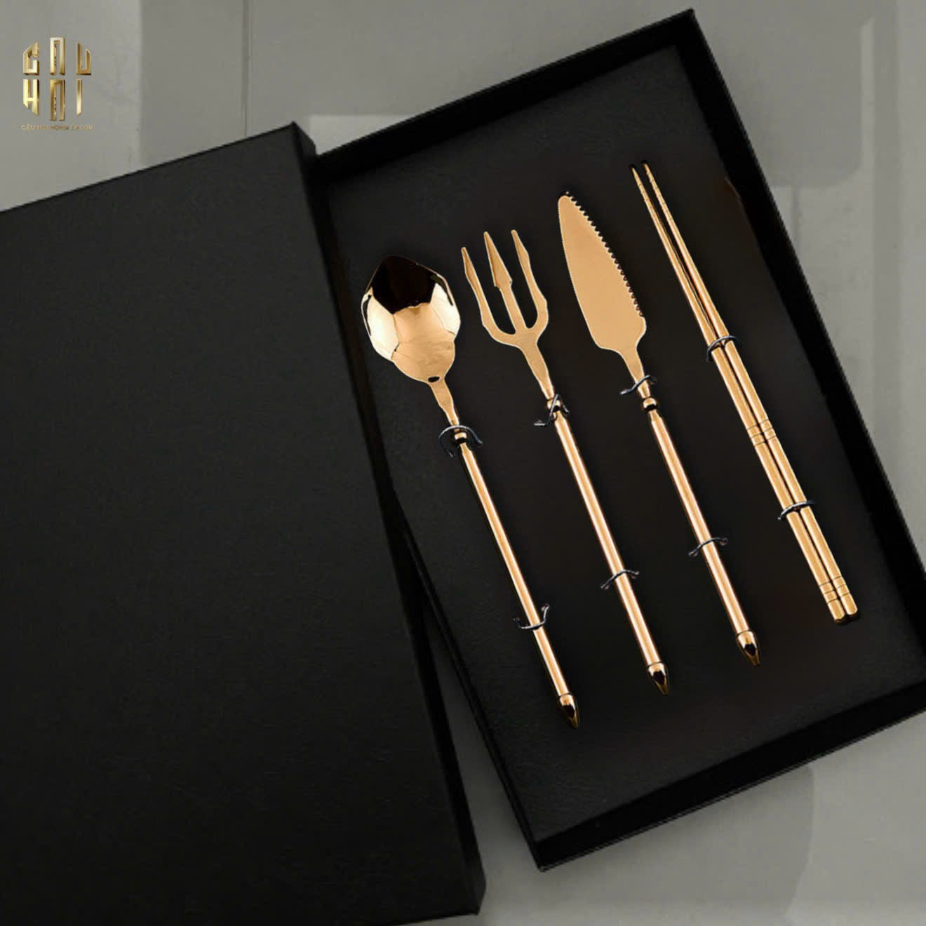 VILLA SONATA - SET DAO NĨA AQUAMAN CUTLERY 4PCS - CẬU HAI HOME DECOR