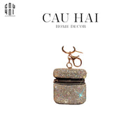 Vỏ Bọc Airpod Diamond Bling Bling-CẬU HAI HOME DECOR
