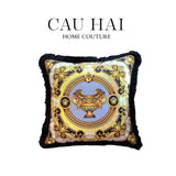 VỎ GỐI NHUNG GIANNI VERS. LA COUPE DES DIEUX FW25-CẬU HAI HOME DECOR