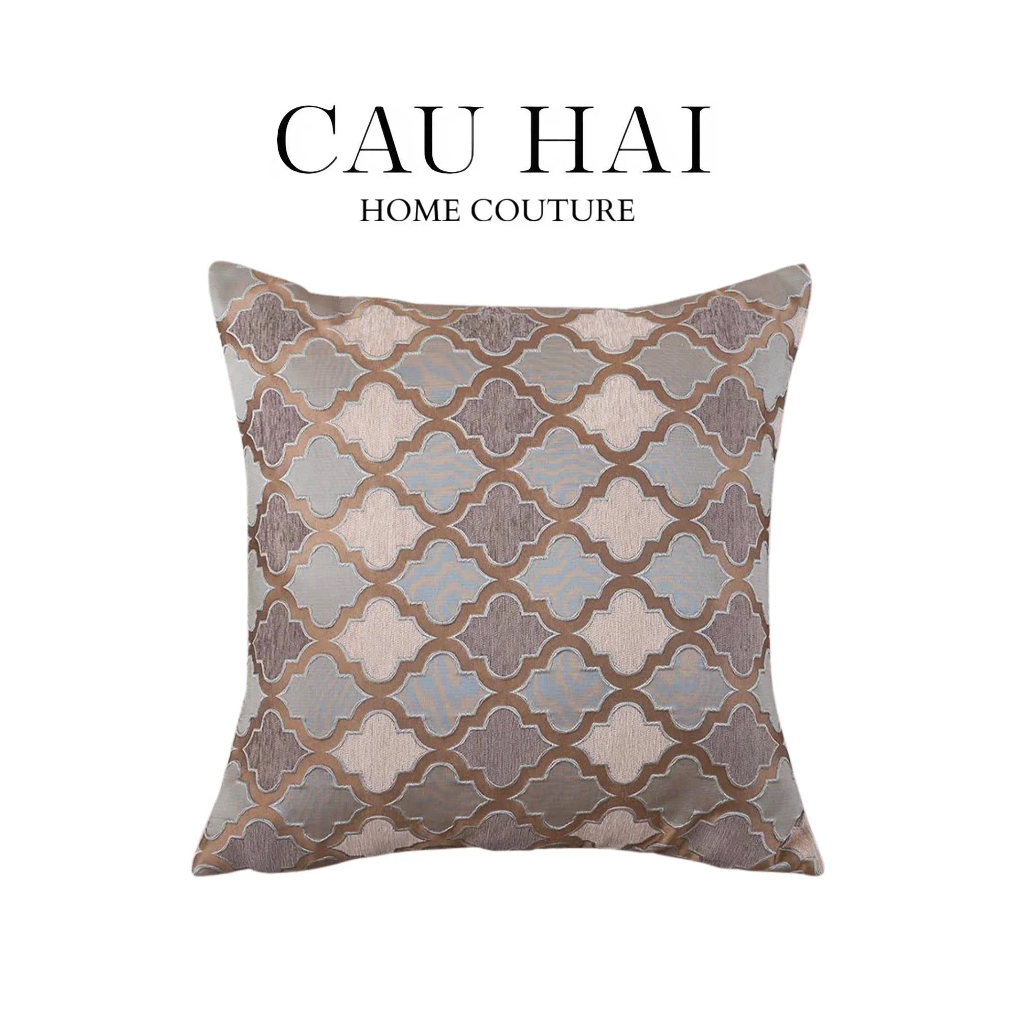 VỎ GỐI GRIS AVALON 45.-CẬU HAI HOME DECOR
