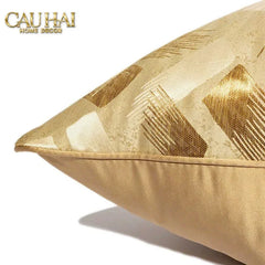 Vỏ Gối Lụa Jacquard Lumière Abstract 50-CẬU HAI HOME DECOR