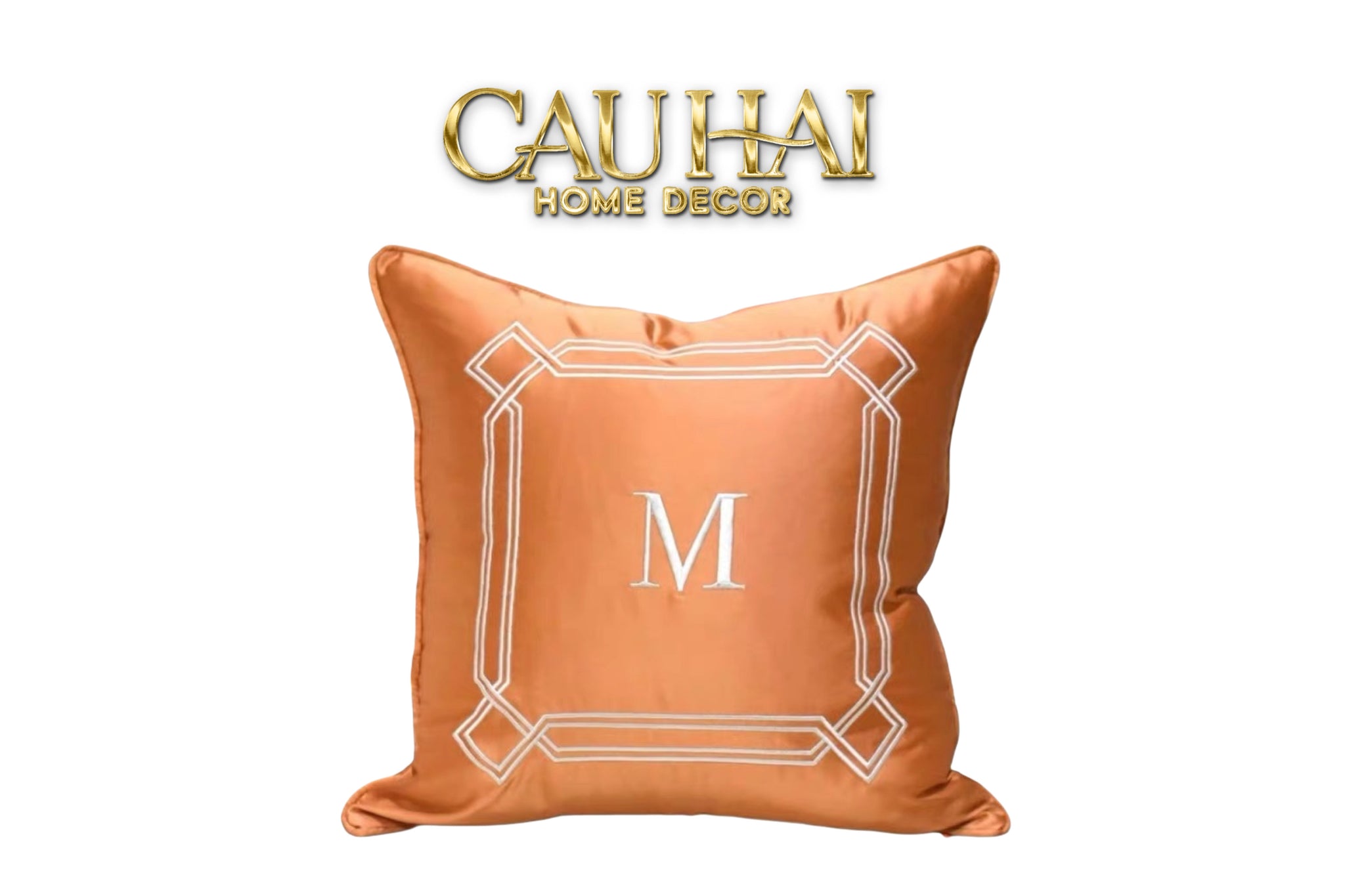 Vỏ Gối Lụa Satin Mille Sienna 50 - CẬU HAI HOME DECOR