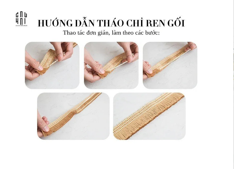 VỎ GỐI NHUNG ATHENA 45.-CẬU HAI HOME DECOR