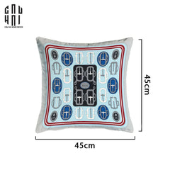 Vỏ Gối Nhung Bouclerie D’Attelage 45-CẬU HAI HOME DECOR