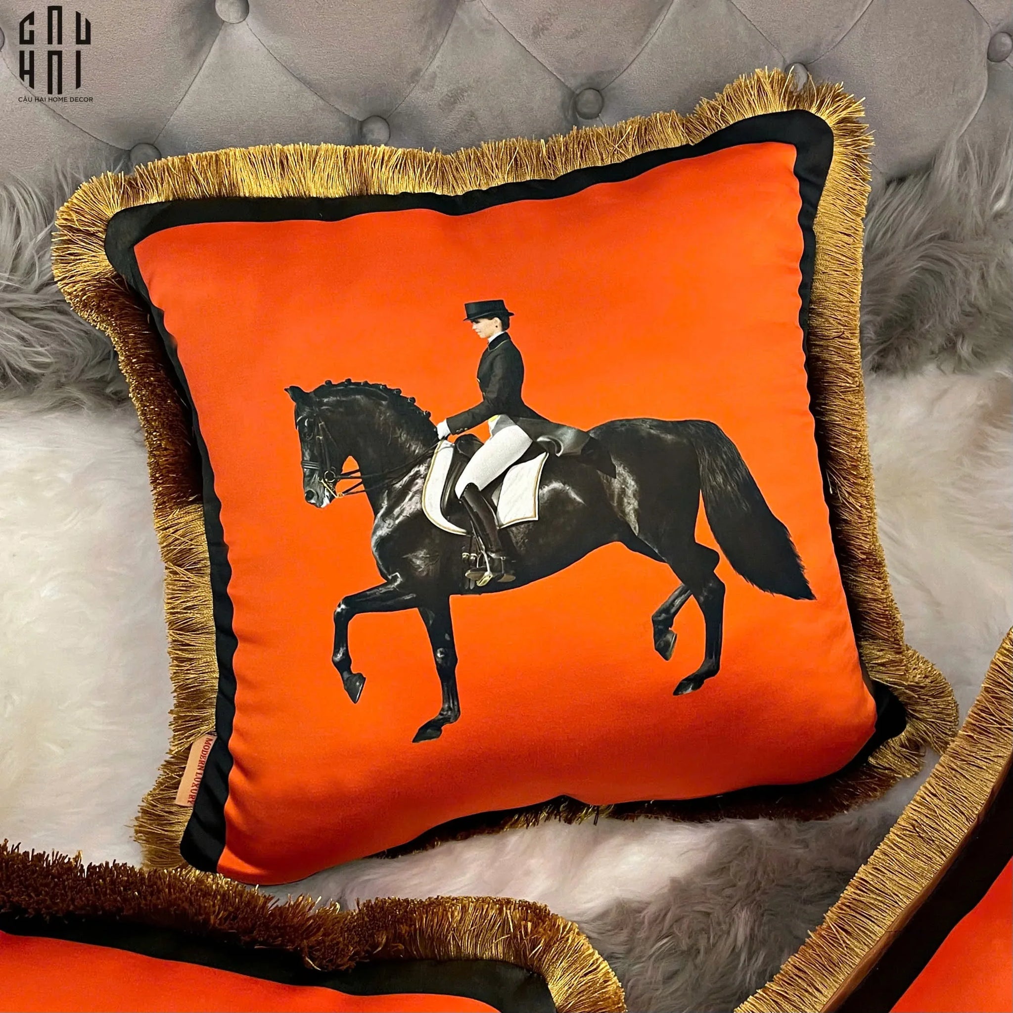 VỎ GỐI NHUNG CAO CẤP DARKNIGHT 45.-CẬU HAI HOME DECOR