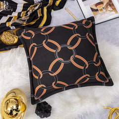 Vỏ Gối Nhung H Class Savoire Faire Velour Chaine Allure 45.-CẬU HAI HOME DECOR
