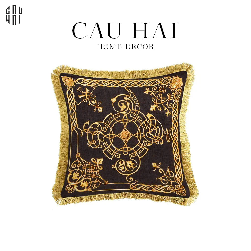 VỎ GỐI NHUNG VS IMPERIAL BAROQUE 45. - CẬU HAI HOME DECOR