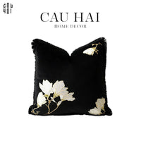 Vỏ Gối Nhung Scarlett 45.-CẬU HAI HOME DECOR