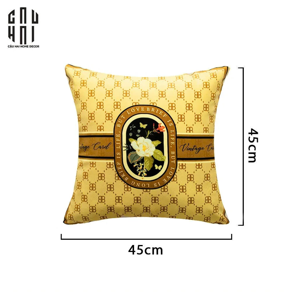 VỎ GỐI VELVET POLANSKI 45-CẬU HAI HOME DECOR