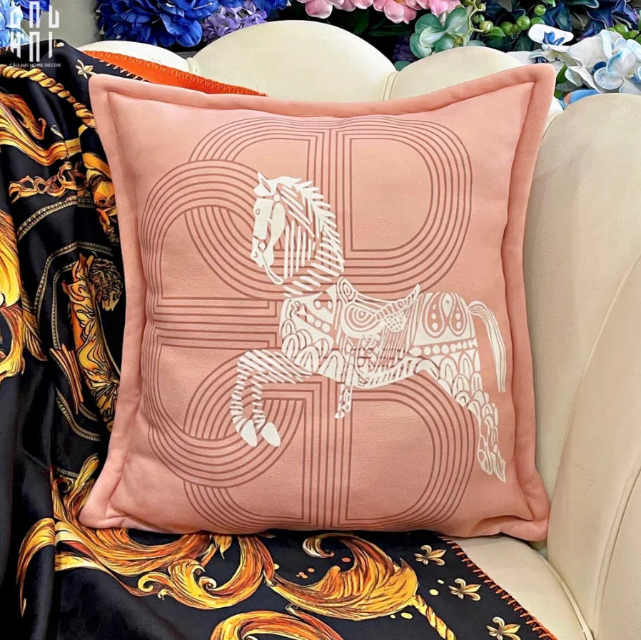 VỎ GỐI RANDALL - LIGHT PINK 50.-CẬU HAI HOME DECOR